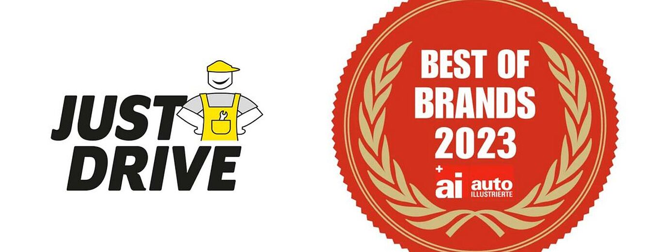 Best of Brands 2023 - vote für JUST DRIVE!