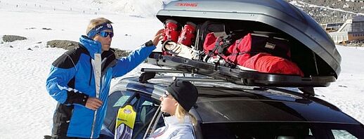 Die Skiferien kommen - Richtige Beladung schützt